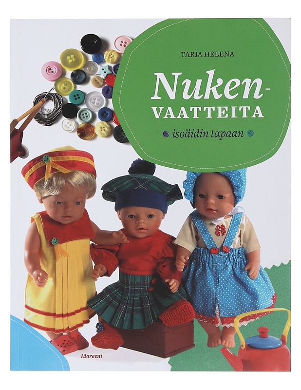 Nukenvaatteita isoäidin tapaan - Tarja Helena - Tietokirjat ja oppaat - 10105489481 - 0