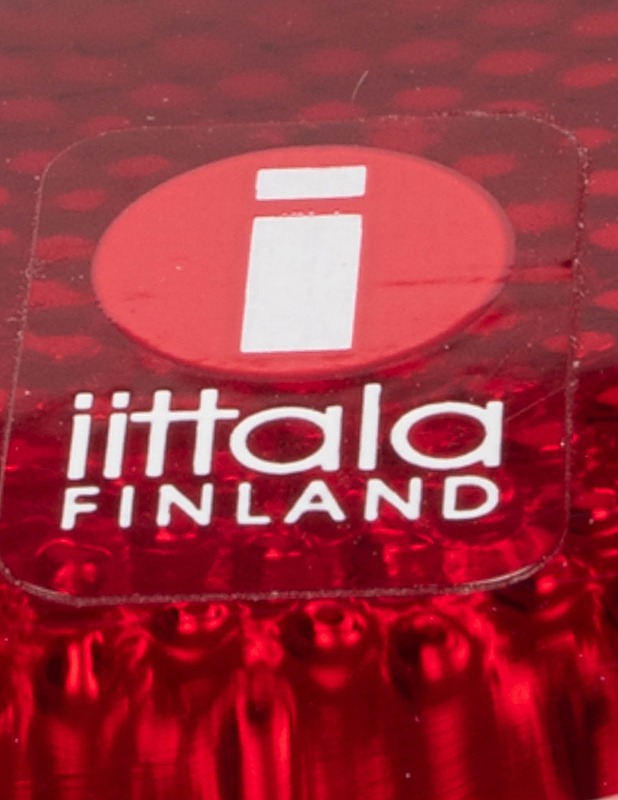IITTALA Nappi kynttilälyhty 125 mm, punainen - Designsuosikit - 10105489498 - 3