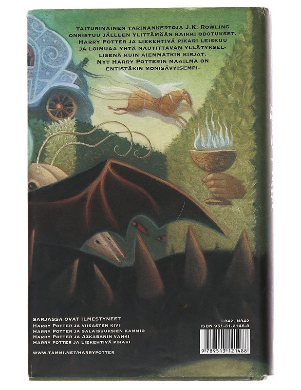 Harry Potter ja liekehtivä pikari - Rowling, J. K. - Lastenkirjat - 10105489501 - 1