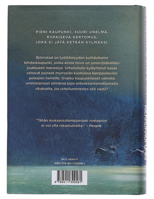 Kiekkokaupunki - Backman, Fredrik - Romaanit ja novellit - 10105489548 - 1