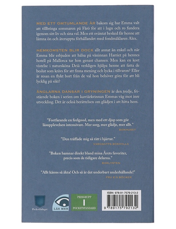 Änglarna dansar i gryningen - Camilla Davidsson - Romaanit ja novellit - 10105489558 - 1