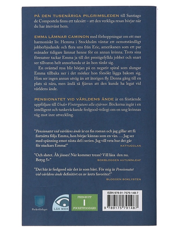 Pensionatet vid världens ände - Camilla Davidsson - Romaanit ja novellit - 10105489566 - 1