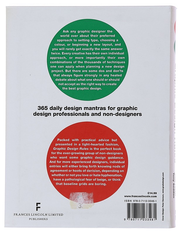 Graphic design rules : 365 essential design dos & don'ts - Adams, Sean - Tietokirjat ja oppaat - 10105489568 - 1