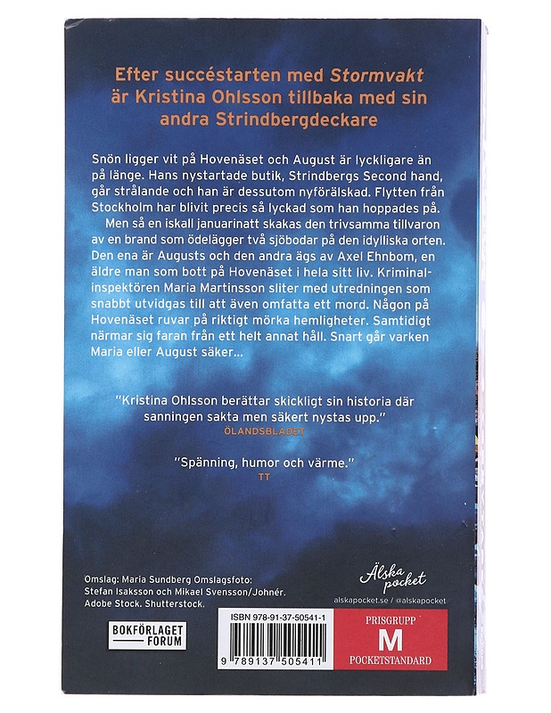 Isbrytare - Kristina Ohlsson - Romaanit ja novellit - 10105489577 - 1