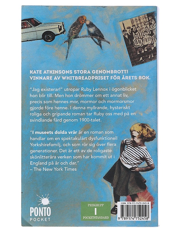 I museets dolda vrår - Kate Atkinson  - Romaanit ja novellit - 10105489598 - 1