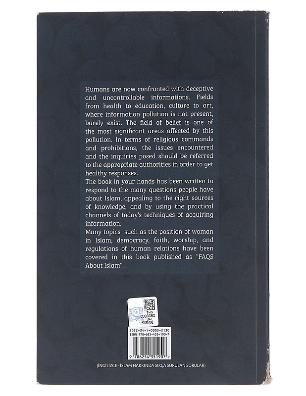 FAQs About Islam -  Yüksel, Yunus - Tietokirjat ja oppaat - 10105489606 - 1