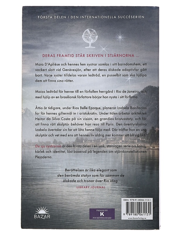 De sju systrarna : Maias bok - Riley, Lucinda - Romaanit ja novellit - 10105489609 - 1