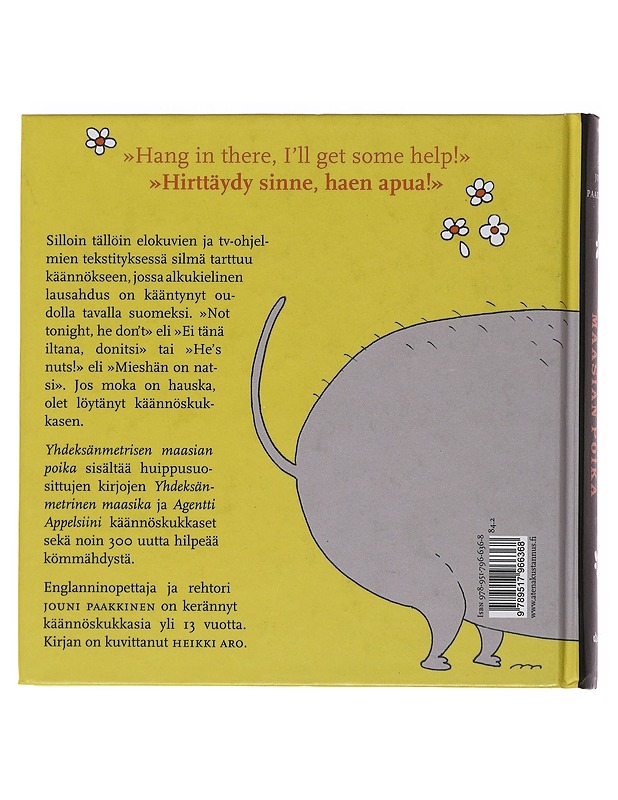 Yhdeksänmetrisen maasian poika - Paakkinen, Jouni - Kirja lahjaksi - 10105489628 - 1