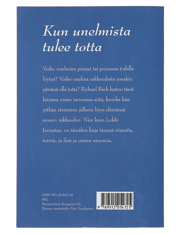 Silta yli ikuisuuden - Bach, Richard - Romaanit ja novellit - 10105489632 - 1