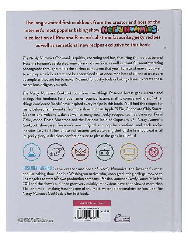 The Nerdy Nummies cookbook - Pansino, Rosanna - Ruokakirjat - 10105489647 - 1