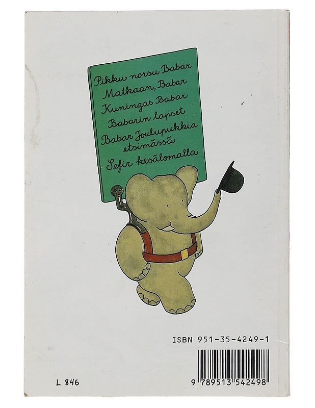 Matkaan, Babar - Brunhoff, Jean de - Lastenkirjat - 10105489654 - 1