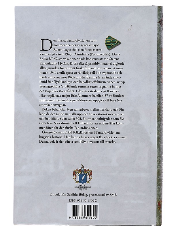 Lagus' stormkanoner - Käkelä, Erkki - Historiakirjat - 10105489790 - 1