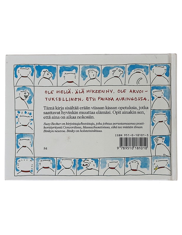 Kissanviisaukset eli mitä olen kissaltani oppinut - Suzy Becker - Sarjakuvat - 10105489703 - 1