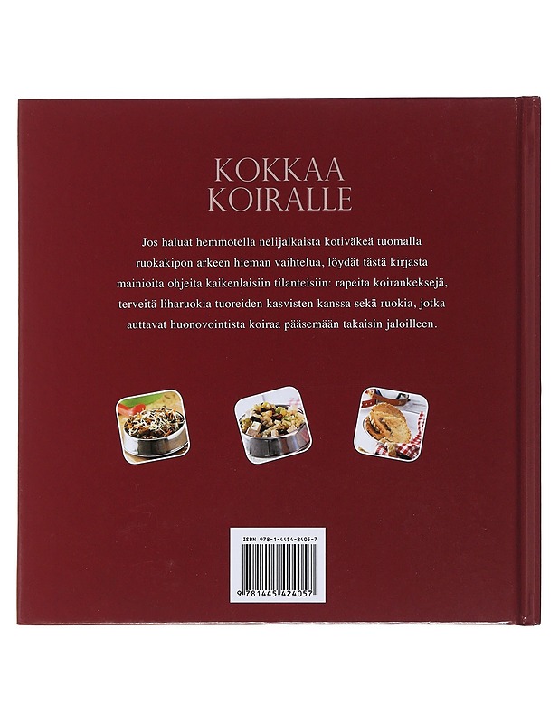 Kokkaa koiralle - Pils, Ingeborg - Ruokakirjat - 10105489710 - 1