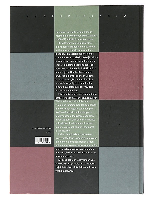 Mika Waltari : muukalainen maailmassa - Lindstedt, Risto - Elämäkerrat ja muistelmat - 10105489751 - 1