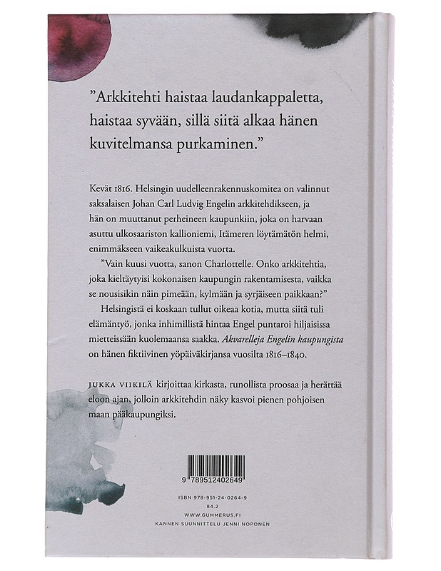 Akvarelleja Engelin kaupungista - Viikilä, Jukka - Elämäkerrat ja muistelmat - 10105489776 - 1