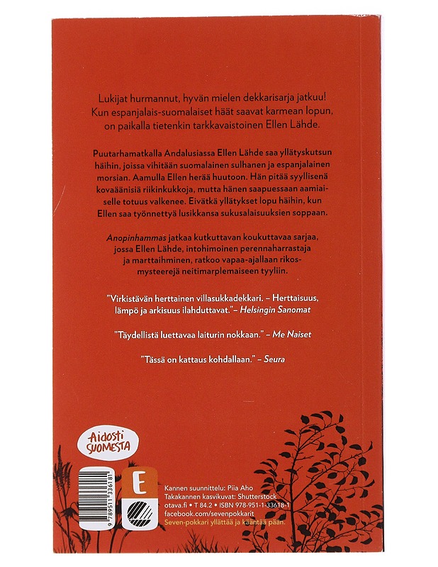 Anopinhammas - Eppu Nuotio - Jännitys ja dekkarit - 10105489797 - 1