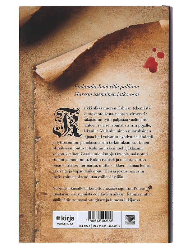 Naondel : punaisen luostarin kronikoita - Turtschaninoff, Maria - Romaanit ja novellit - 10105489804 - 1