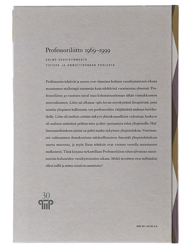 Professoriliitto 1969-1999 - Mika Kallioinen - Historiakirjat - 10105489827 - 1