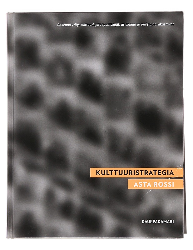 Kulttuuristrategia - Asta Rossi - Tietokirjat ja oppaat - 10105489848 - 0