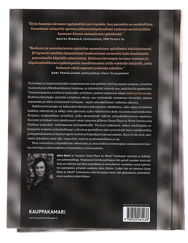 Kulttuuristrategia - Asta Rossi - Tietokirjat ja oppaat - 10105489848 - 1