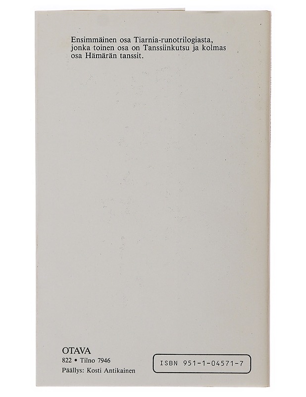 TANSSILATTIA VUORELLA - PENTTI SAARIKOSKI - Romaanit ja novellit - 10105489858 - 1