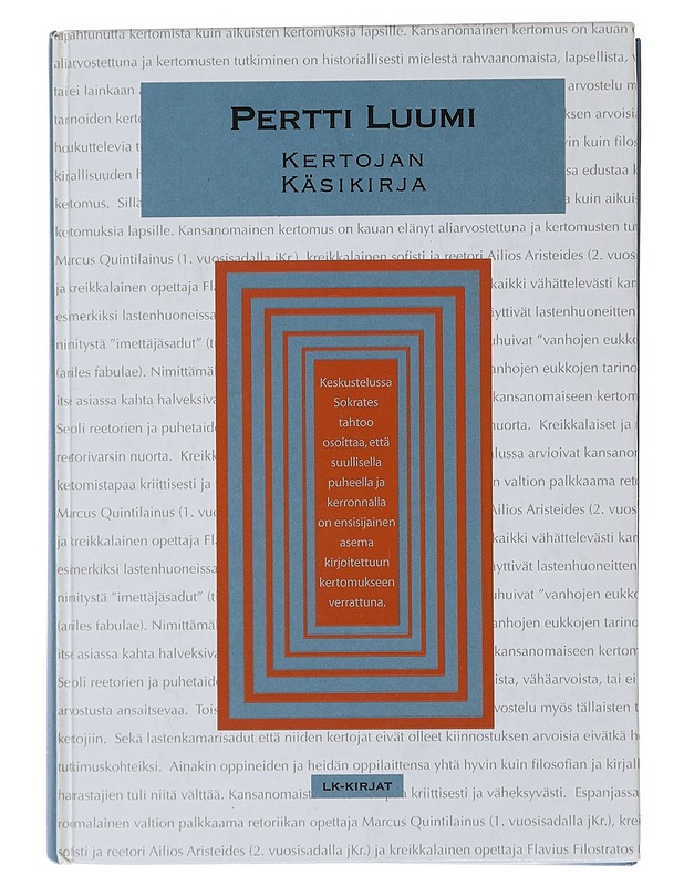 Kertojan käsikirja -  Luumi, Pertti - Tietokirjat ja oppaat - 10105489862 - 0