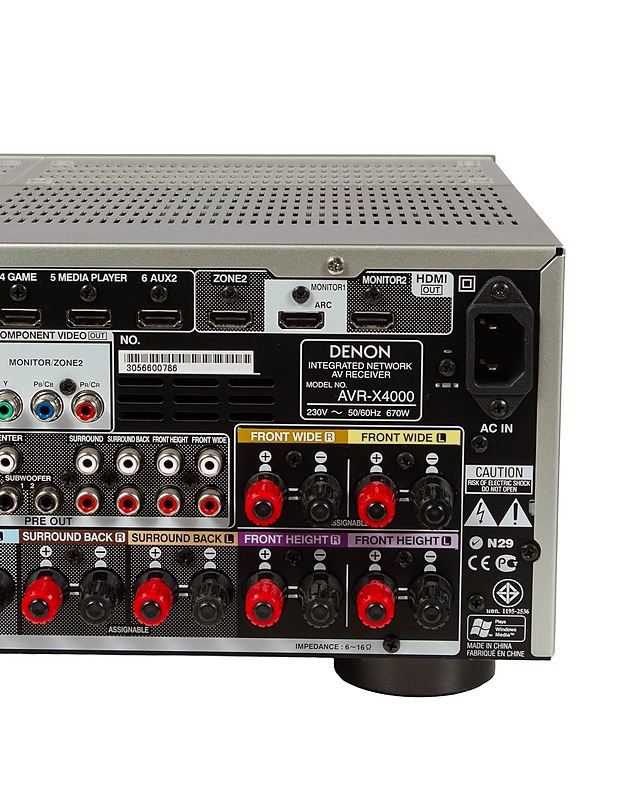 DENON AVR - X4000 Vahvistin  - Muu elektroniikka - 10105489943 - 6