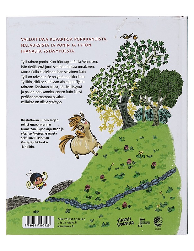 Ystäväni Pulla Vehnänen - Reittu, Ninka - Lastenkirjat - 10105489962 - 1