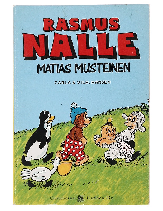 Rasmus Nalle : Matias Musteinen - Hansen, Carla - Lastenkirjat - 10105489976 - 0