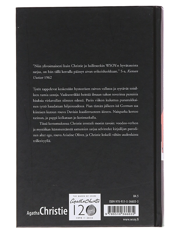 Totuus Hallavan hevosen majatalosta - Christie, Agatha - Jännitys ja dekkarit - 10105489983 - 1