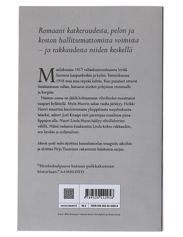Itkevät syvät vedet - Pirjo Tuominen - Historiakirjat - 10105489997 - 1