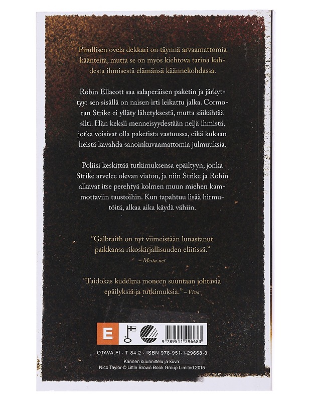 Pahan polku - Galbraith, Robert - Jännitys ja dekkarit - 10105489995 - 1