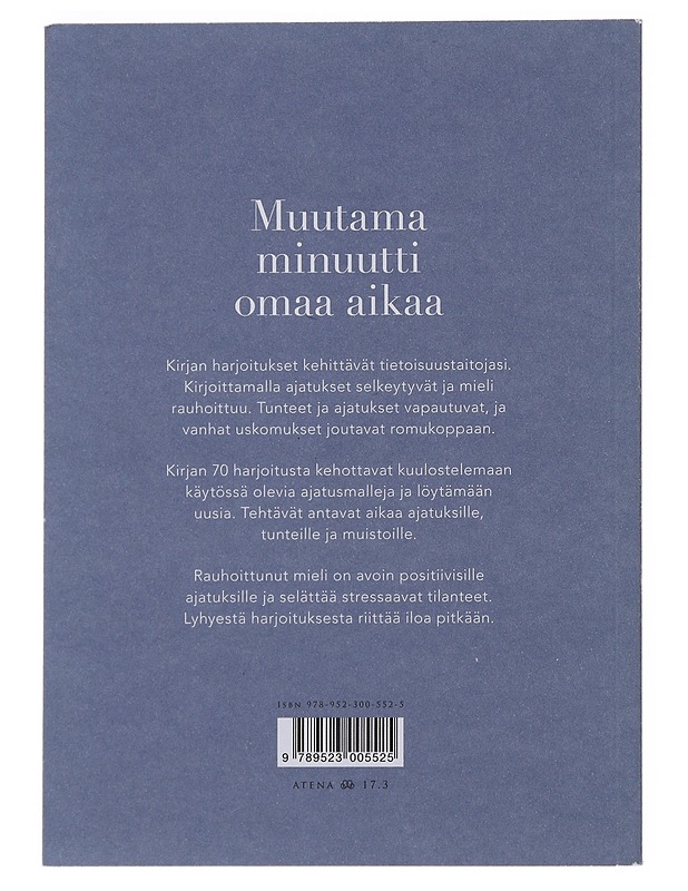 Rauhoita levoton mieli : tehtäviä tietoiseen itsetutkiskeluun - Adams, Kate - Tietokirjat ja oppaat - 10105490021 - 1