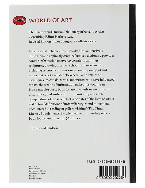 The Thames and Hudson dictionary of art and artists - Read, Herbert - Tietokirjat ja oppaat - 10105490076 - 1