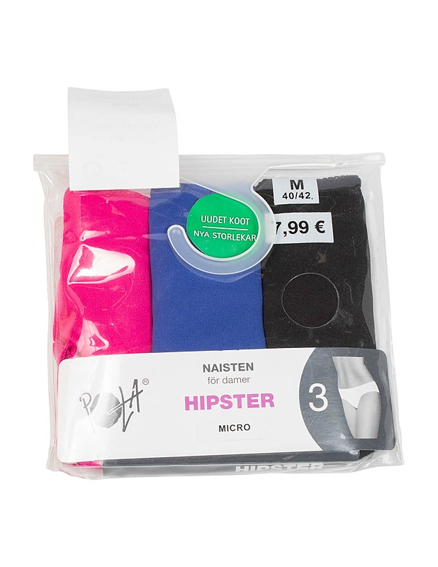 POLA naisten hipster alushousut, M, 3 kpl - Alusvaatteet - 10105490082 - 0