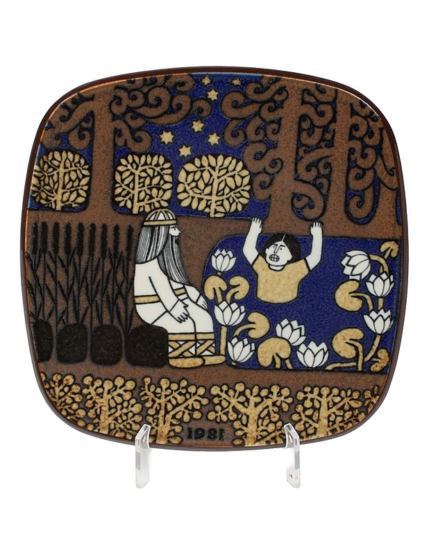 ARABIA Kalevala 1981 vuosilautanen - Designsuosikit - 10105490129 - 0