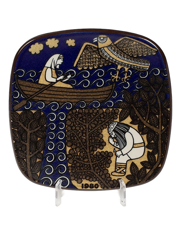 ARABIA Kalevala 1980 seinälautanen - Designsuosikit - 10105490150 - 0