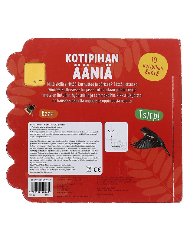 Kotipihan ääniä - Luhtanen, Sari - Lastenkirjat - 10105490161 - 1