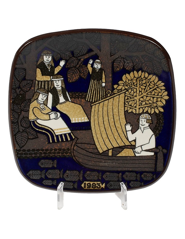 ARABIA Kalevala 1983 seinälautanen - Designsuosikit - 10105490160 - 0