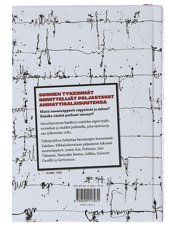 Kolmetoista kertaa kovempi : räppärin käsikirja - Paleface - Tietokirjat ja oppaat - 10105490206 - 1