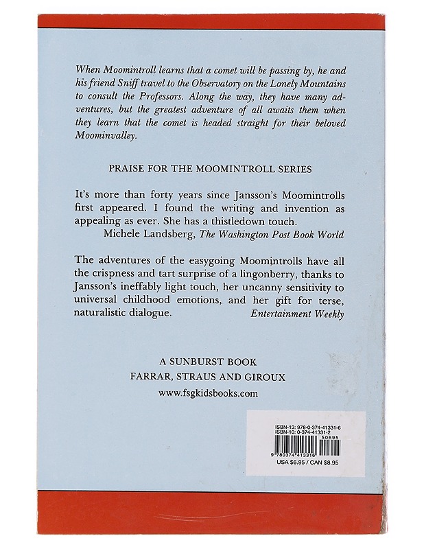 Comet in Moominland - Jansson, Tove - Nuorten kirjat - 10105490230 - 1