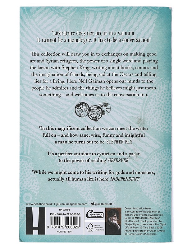 The view from the cheap seats : selected non-fiction - Neil Gaiman - Taide- ja kulttuurikirjat - 10105490281 - 1