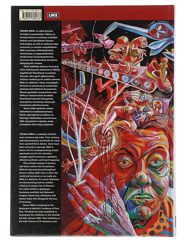 Teemu Mäki K-18 - Taide- ja kulttuurikirjat - 10105490284 - 1