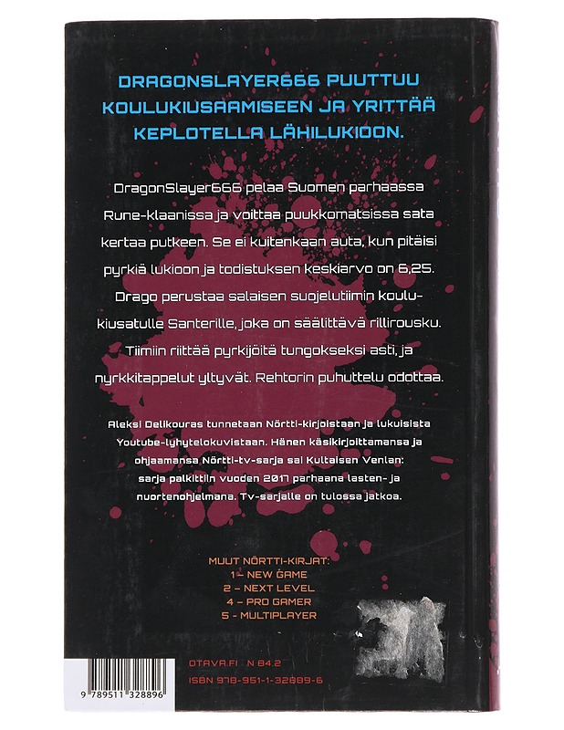 Nörtti. 3, Game over - Aleksi Delikouras - Romaanit ja novellit - 10105490318 - 1
