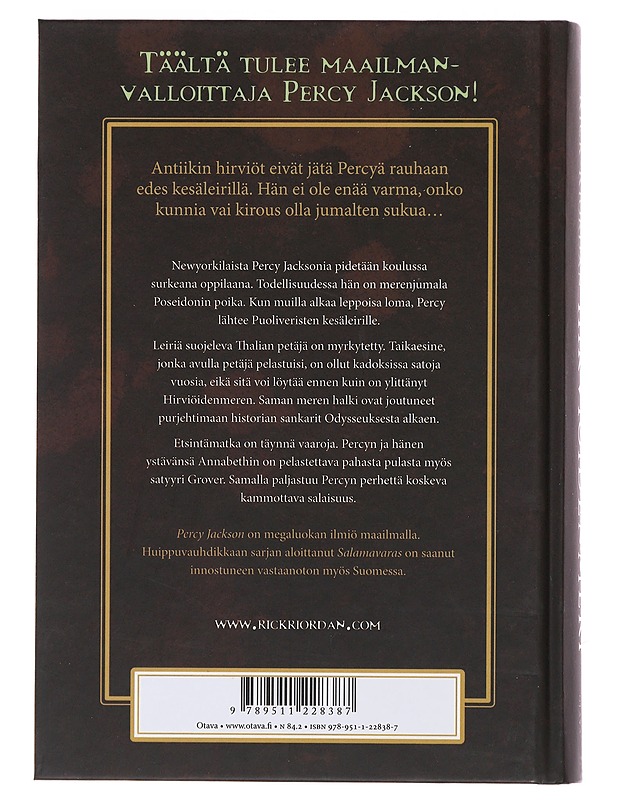 Hirviöidenmeri - Riordan, Rick - Fantasia- ja scifi - 10105490462 - 1