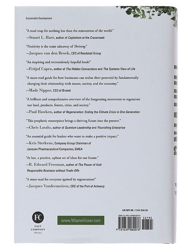 Thriving - Wayne Visser - Tietokirjat - 10105490497 - 1