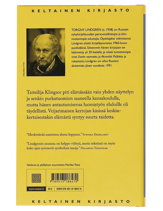 Taiteilija Klingsor - Lindgren, Torgny - Romaanit ja novellit - 10105490507 - 1