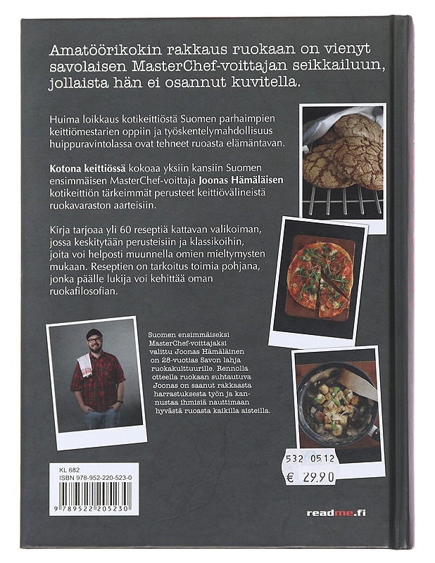 Kotona keittiössä - Hämäläinen, Joonas - Ruokakirjat - 10105490520 - 1