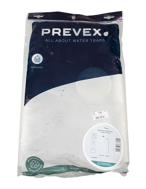 PREVEX Preloc 120 kylpyhuoneen vesilukko - Rakennustarvikkeet - 10105490530 - 0